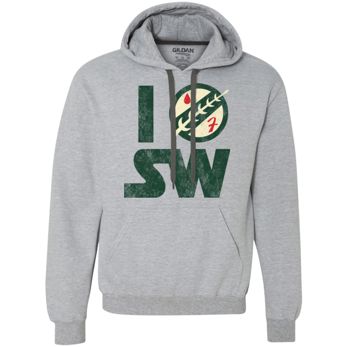 Sweatshirts Sport Grey / Small I Boba SW Premium Fleece Hoodie