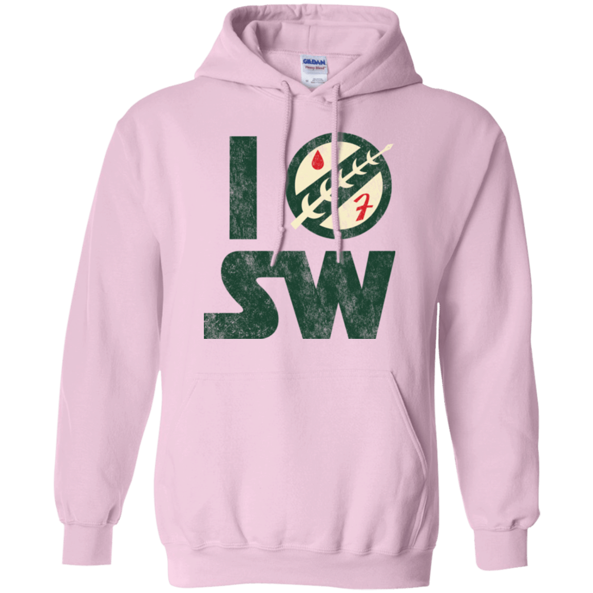 Sweatshirts Light Pink / Small I Boba SW Pullover Hoodie