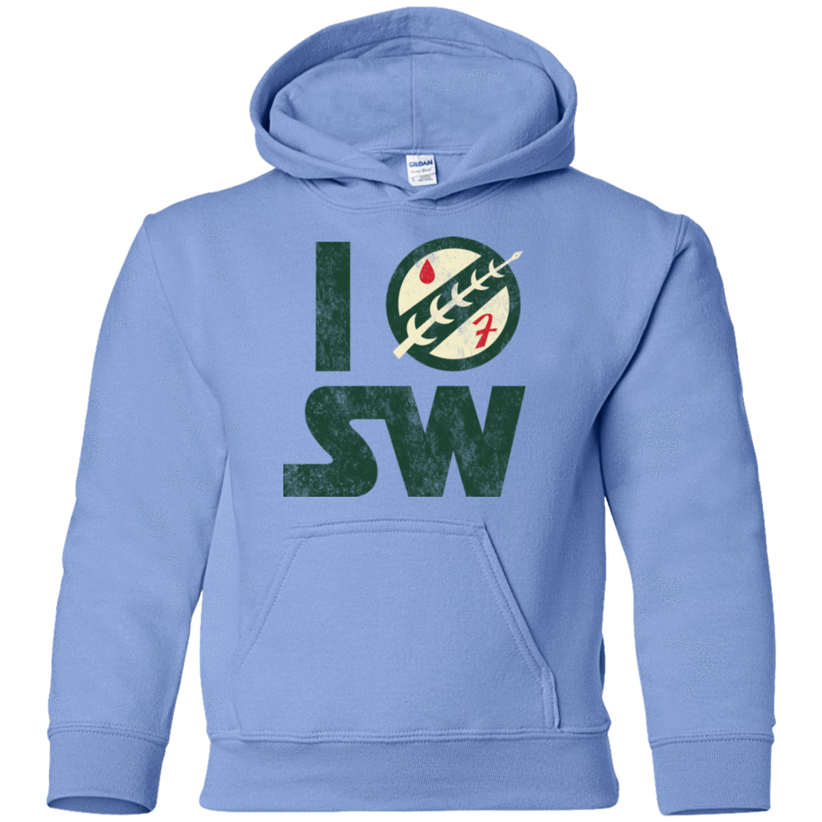 Sweatshirts Carolina Blue / YS I Boba SW Youth Hoodie