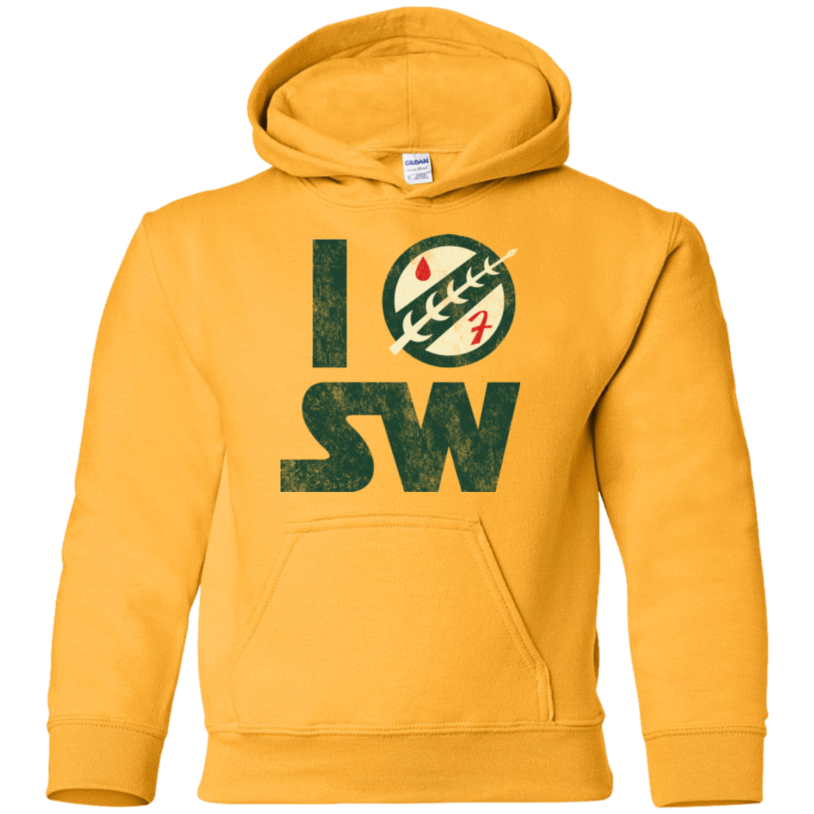Sweatshirts Gold / YS I Boba SW Youth Hoodie