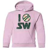 Sweatshirts Light Pink / YS I Boba SW Youth Hoodie