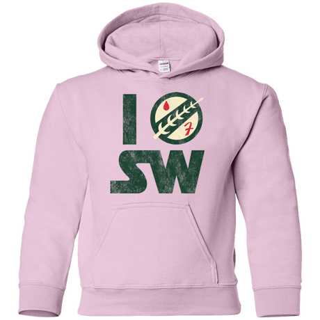 Sweatshirts Light Pink / YS I Boba SW Youth Hoodie