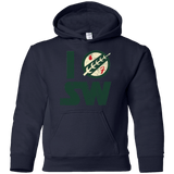 Sweatshirts Navy / YS I Boba SW Youth Hoodie