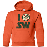 Sweatshirts Orange / YS I Boba SW Youth Hoodie