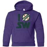 Sweatshirts Purple / YS I Boba SW Youth Hoodie
