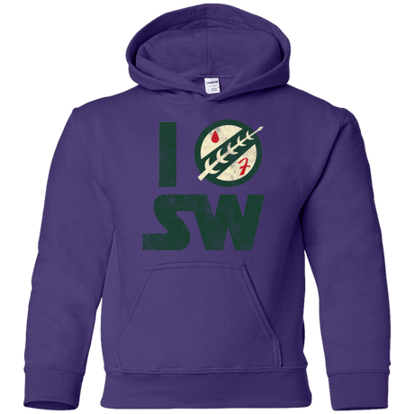 Sweatshirts Purple / YS I Boba SW Youth Hoodie