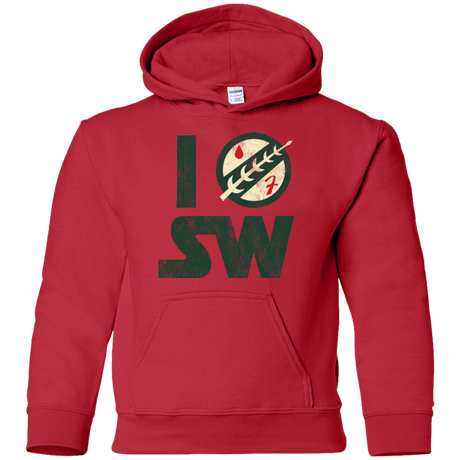 Sweatshirts Red / YS I Boba SW Youth Hoodie