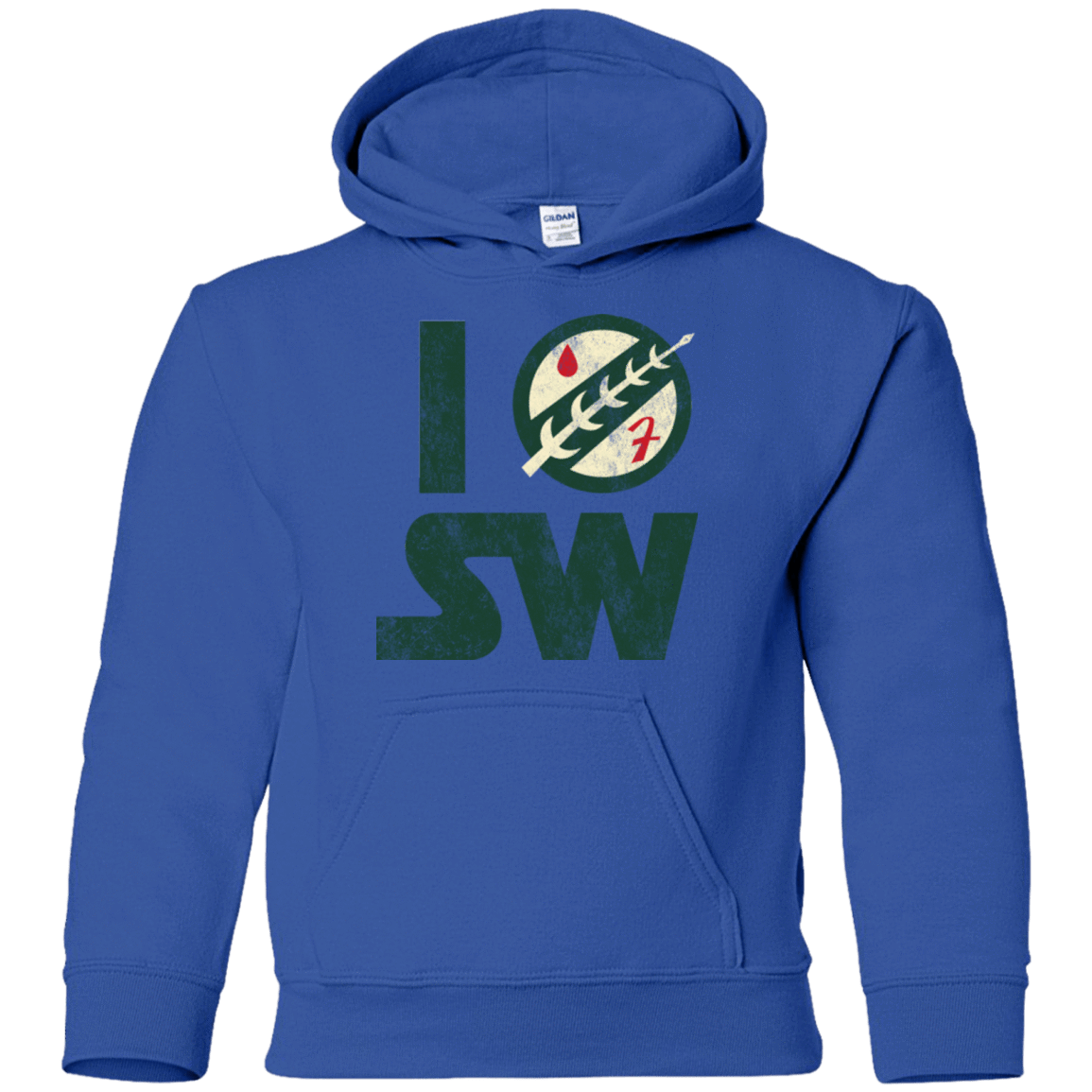 Sweatshirts Royal / YS I Boba SW Youth Hoodie