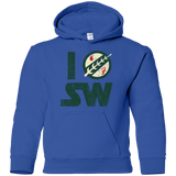 Sweatshirts Royal / YS I Boba SW Youth Hoodie