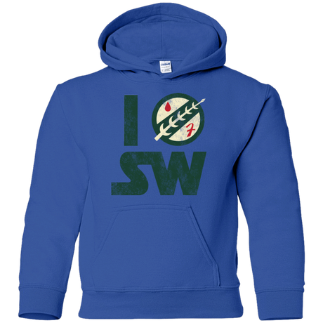 Sweatshirts Royal / YS I Boba SW Youth Hoodie