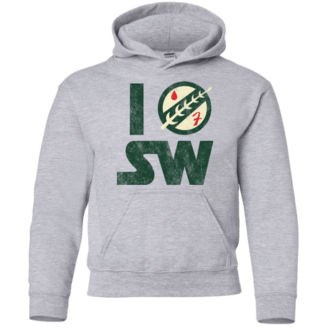 Sweatshirts Sport Grey / YS I Boba SW Youth Hoodie