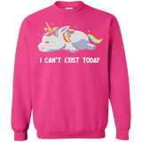 Sweatshirts Heliconia / S I Can't Exist Today Crewneck Sweatshirt