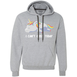 Sweatshirts Sport Grey / L I Can't Exist Today Premium Fleece Hoodie