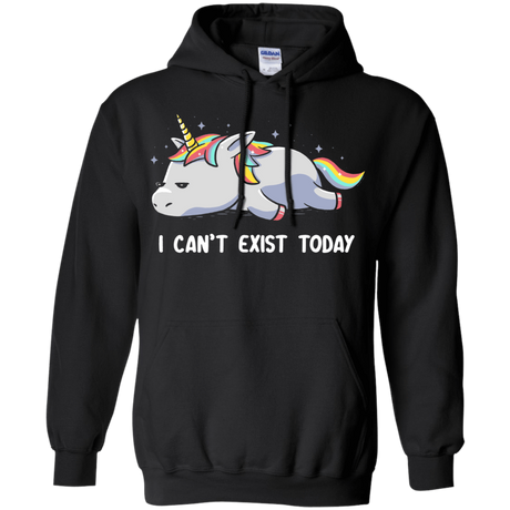 Sweatshirts Black / S I Can't Exist Today Pullover Hoodie