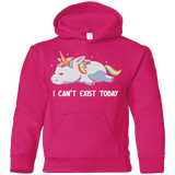 Sweatshirts Heliconia / YS I Can't Exist Today Youth Hoodie