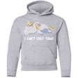 Sweatshirts Sport Grey / YS I Can't Exist Today Youth Hoodie