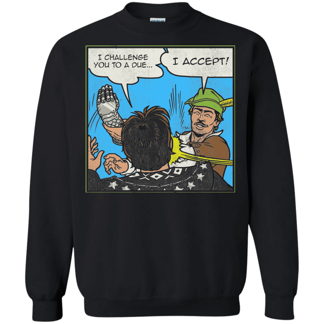 Sweatshirts Black / S I Challenge You to a Duel Crewneck Sweatshirt