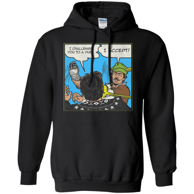 Sweatshirts Black / S I Challenge You to a Duel Pullover Hoodie