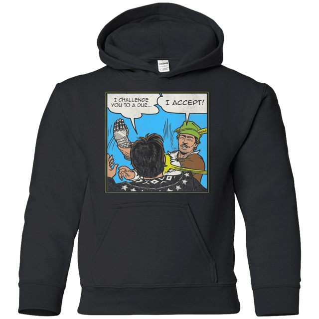 Sweatshirts Black / YS I Challenge You to a Duel Youth Hoodie