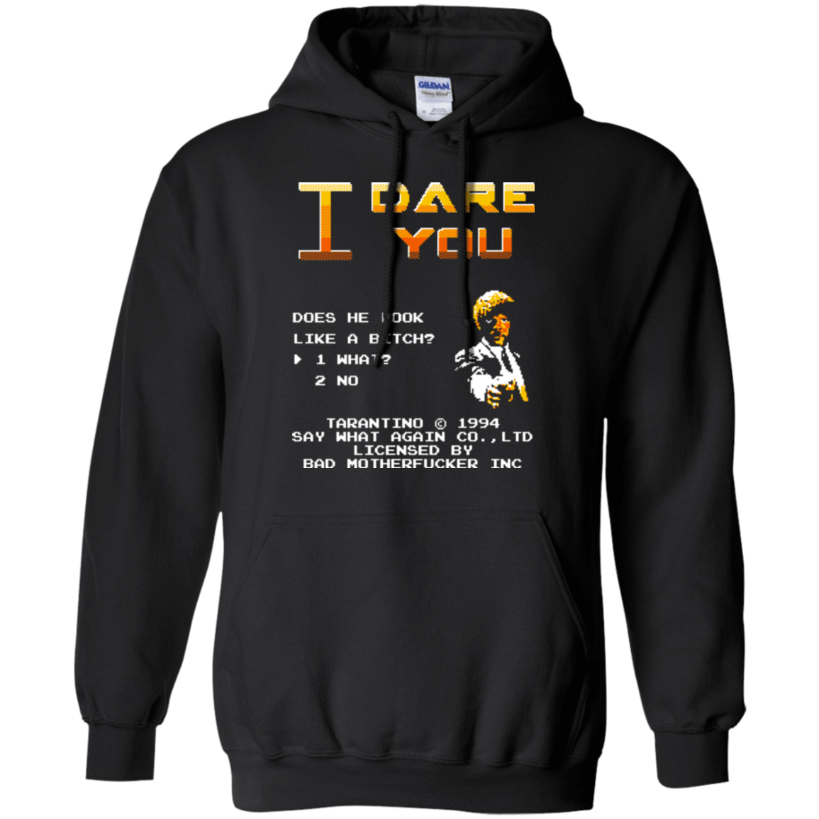 Sweatshirts Black / Small I Dare you Pullover Hoodie