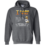 Sweatshirts Dark Heather / Small I Dare you Pullover Hoodie