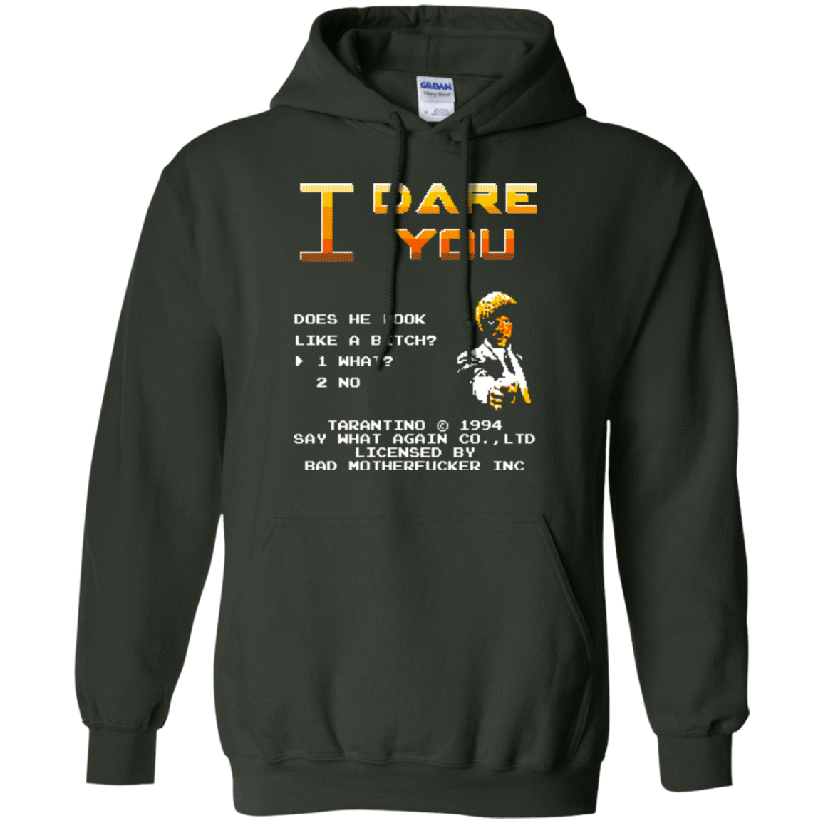 Sweatshirts Forest Green / Small I Dare you Pullover Hoodie