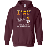 Sweatshirts Maroon / Small I Dare you Pullover Hoodie