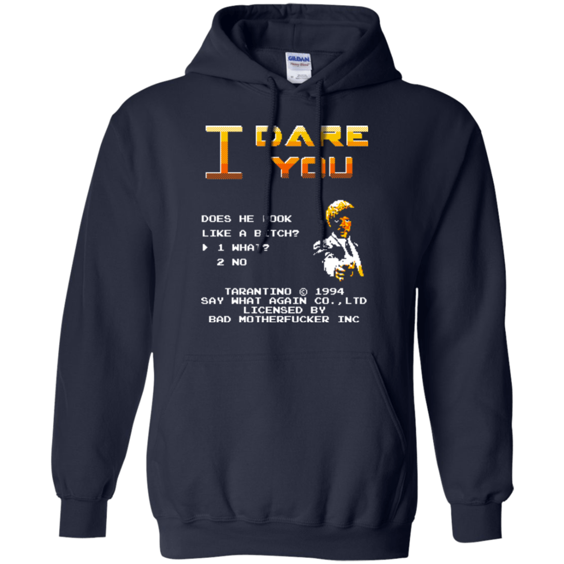 Sweatshirts Navy / Small I Dare you Pullover Hoodie