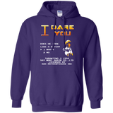 Sweatshirts Purple / Small I Dare you Pullover Hoodie