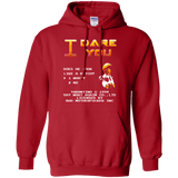 Sweatshirts Red / Small I Dare you Pullover Hoodie