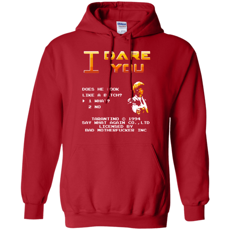 Sweatshirts Red / Small I Dare you Pullover Hoodie