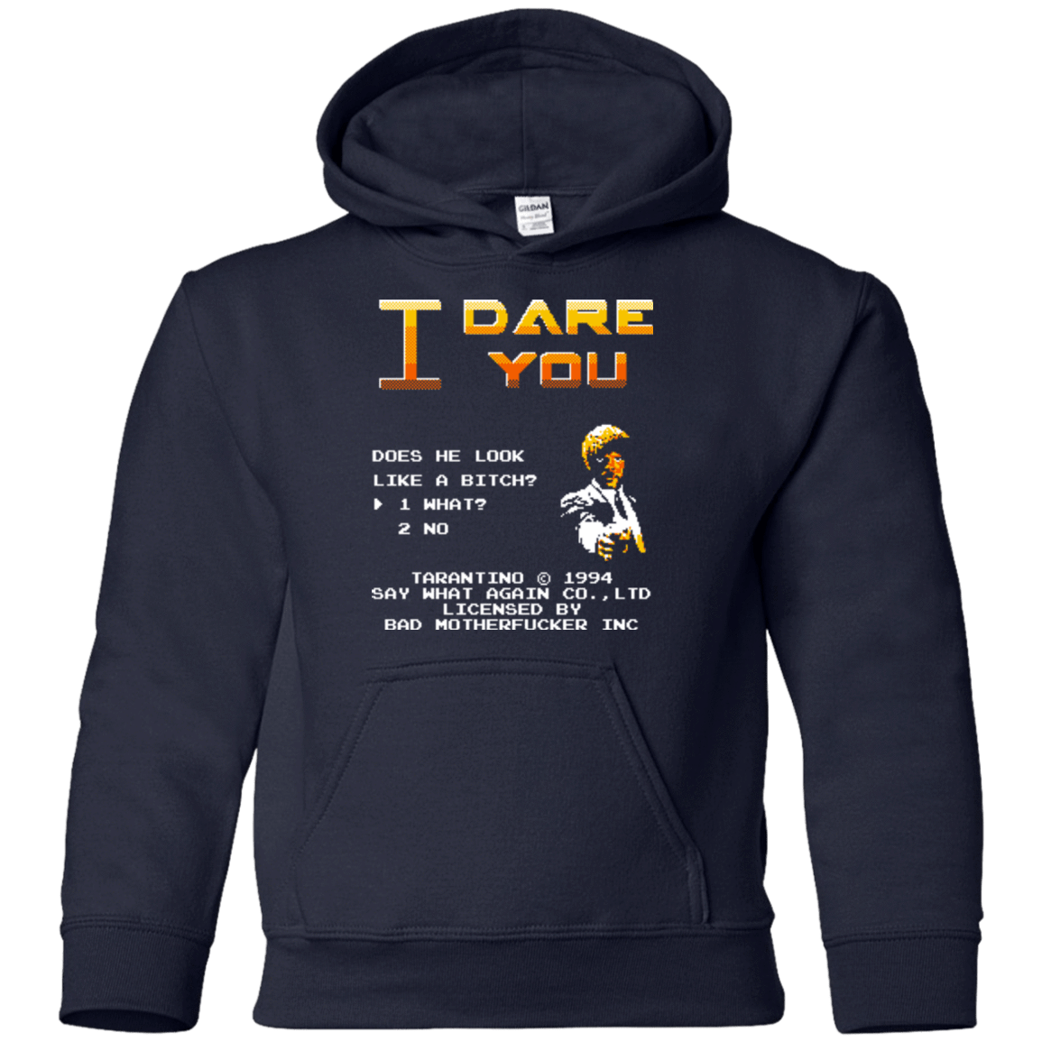 Sweatshirts Navy / YS I Dare you Youth Hoodie
