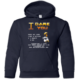 Sweatshirts Navy / YS I Dare you Youth Hoodie