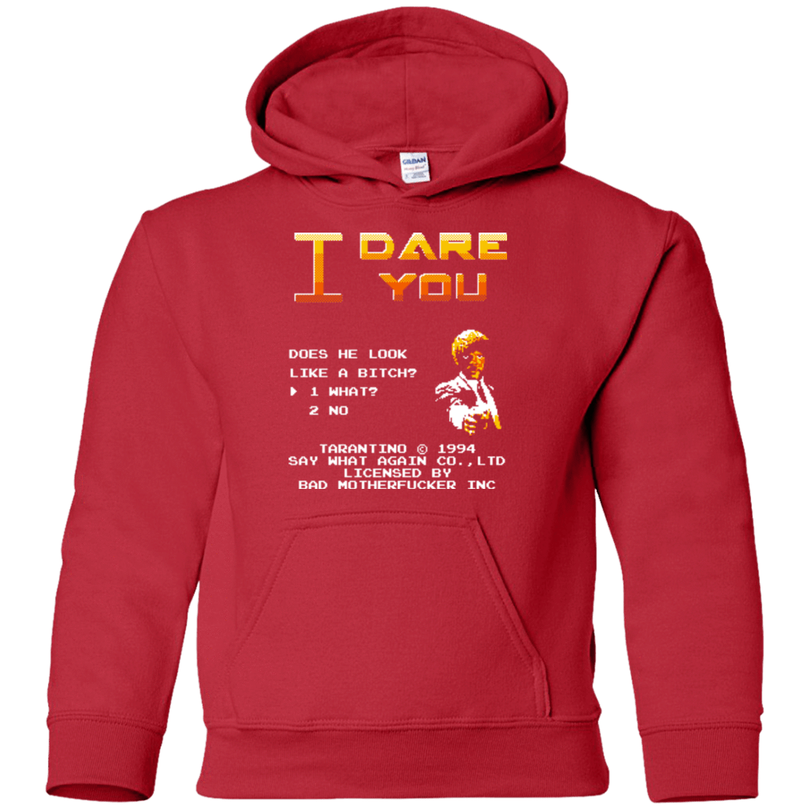 Sweatshirts Red / YS I Dare you Youth Hoodie