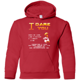 Sweatshirts Red / YS I Dare you Youth Hoodie