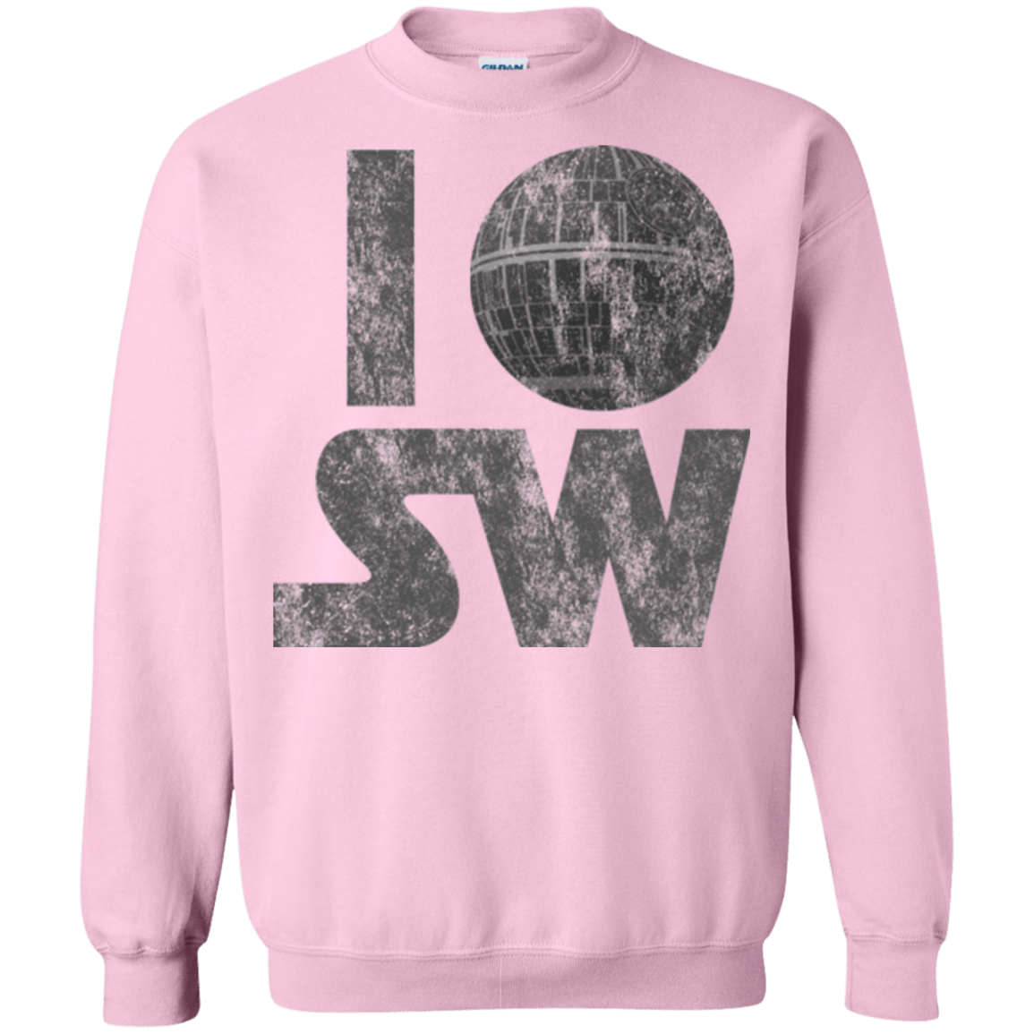 Sweatshirts Light Pink / Small I Deathstar SW Crewneck Sweatshirt