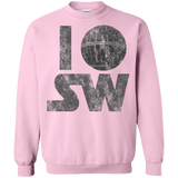 Sweatshirts Light Pink / Small I Deathstar SW Crewneck Sweatshirt