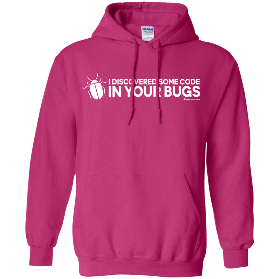 Sweatshirts Heliconia / Small I Discovered Some Code In Your Bugs Pullover Hoodie