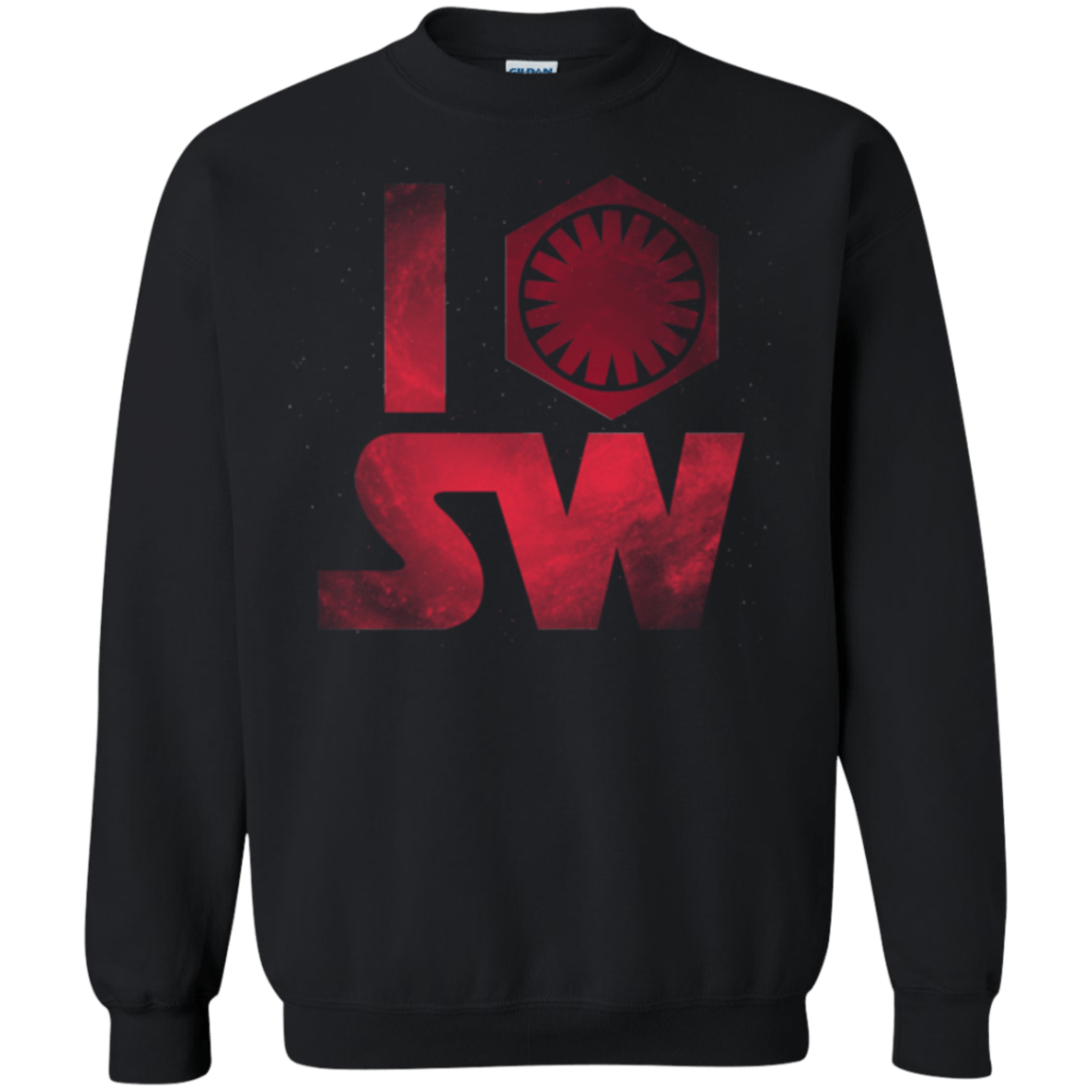 Sweatshirts Black / Small I First Order SW Crewneck Sweatshirt