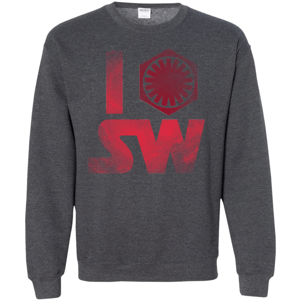 Sweatshirts Dark Heather / Small I First Order SW Crewneck Sweatshirt