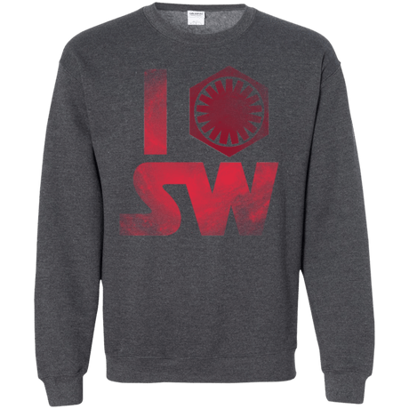 Sweatshirts Dark Heather / Small I First Order SW Crewneck Sweatshirt