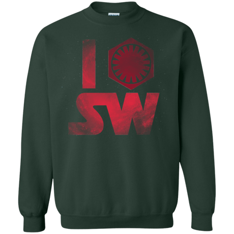 Sweatshirts Forest Green / Small I First Order SW Crewneck Sweatshirt