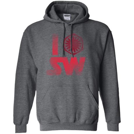 Sweatshirts Dark Heather / Small I First Order SW Pullover Hoodie