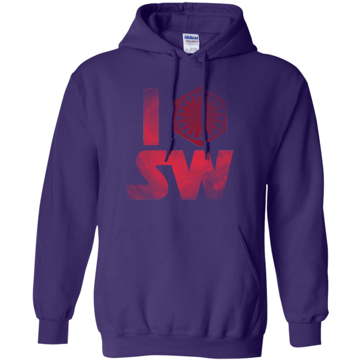 Sweatshirts Purple / Small I First Order SW Pullover Hoodie