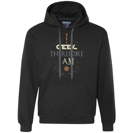 Sweatshirts Black / Small I GEEK (1) Premium Fleece Hoodie