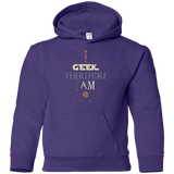 Sweatshirts Purple / YS I GEEK (1) Youth Hoodie