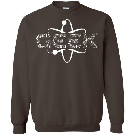 Sweatshirts Dark Chocolate / Small I Geek Crewneck Sweatshirt