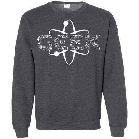 Sweatshirts Dark Heather / Small I Geek Crewneck Sweatshirt