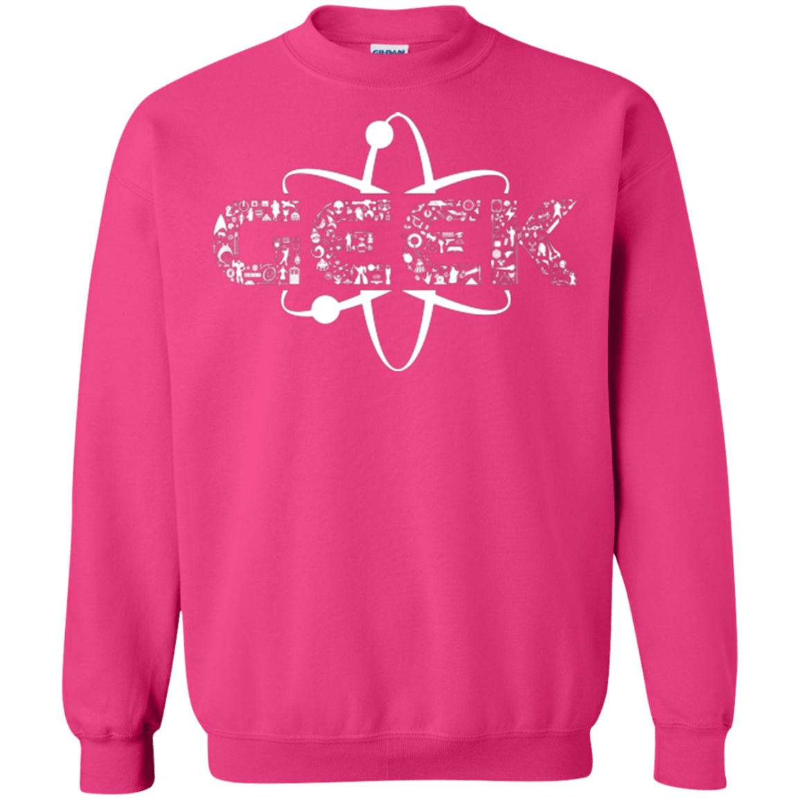 Sweatshirts Heliconia / Small I Geek Crewneck Sweatshirt