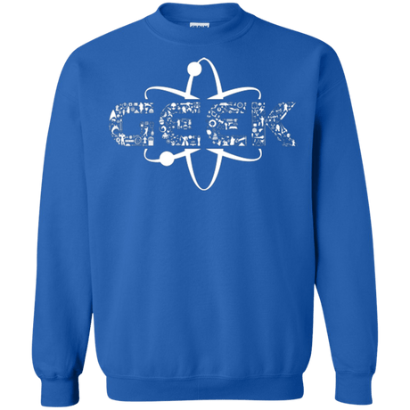 Sweatshirts Royal / Small I Geek Crewneck Sweatshirt